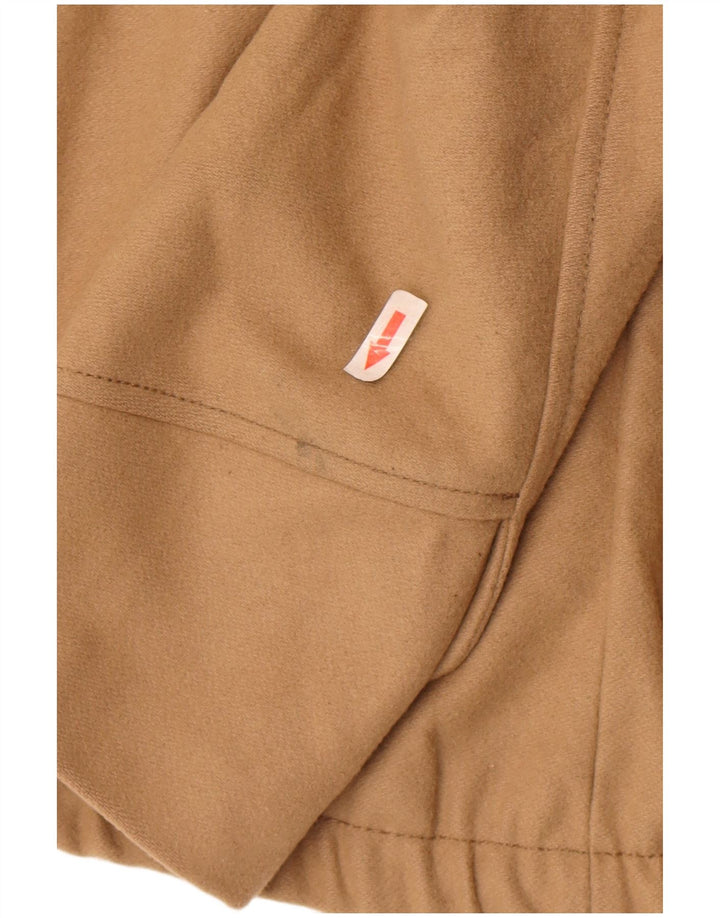 Damska kurtka bomberka z kapturem Zara UK 10, mała brązowa