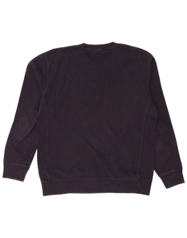 Męski sweter LEE o regularnym kroju, średni granatowy