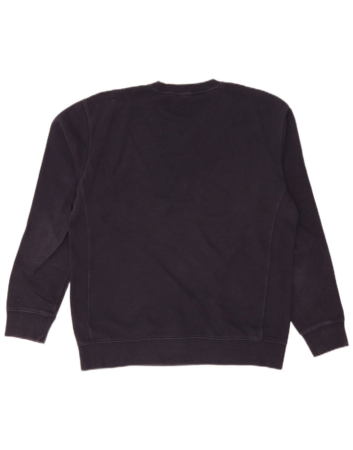 Męski sweter LEE o regularnym kroju, średni granatowy