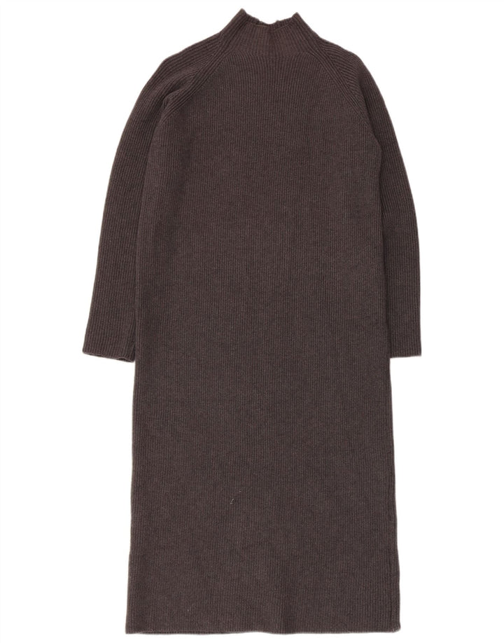Damska sukienka sweterkowa Zara UK 10 Small Grey