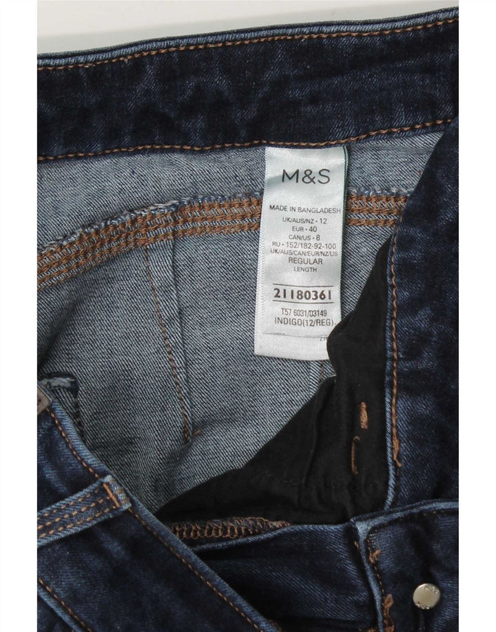 Dżinsy damskie Magic UK 12 Medium W30 L26 Granatowa bawełna