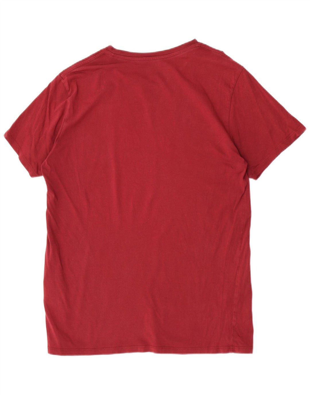 Męski T-shirt z grafiką Levi's, duży, czerwony, bawełniany