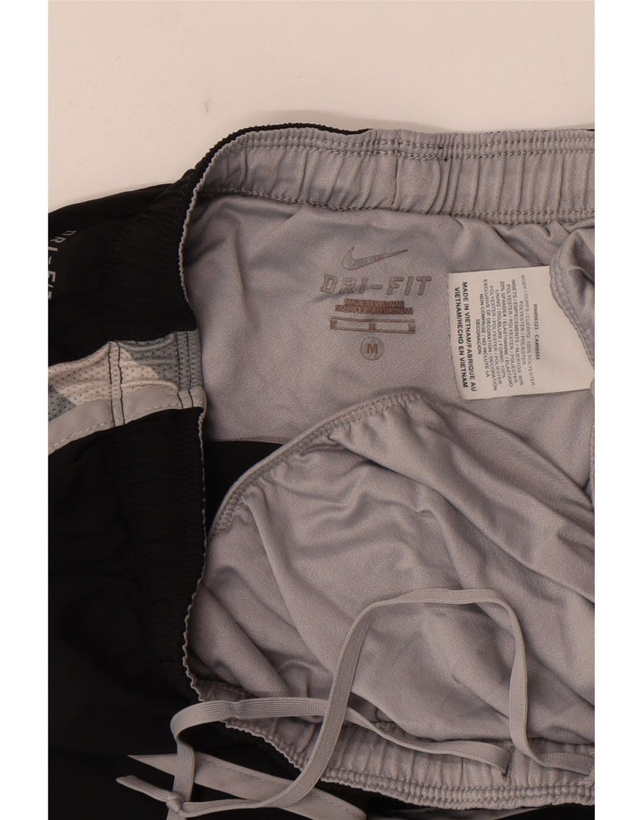 Damskie spodenki sportowe Nike Medium W28 L12 Czarny poliester z blokami kolorów