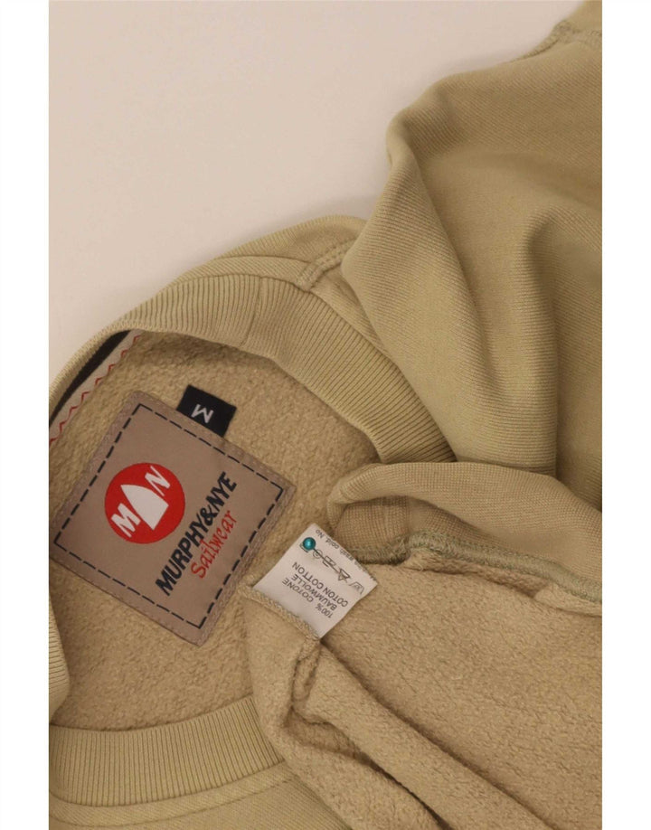 Męska bluza z grafiką Murphy & Nye, średnia, bawełniana khaki