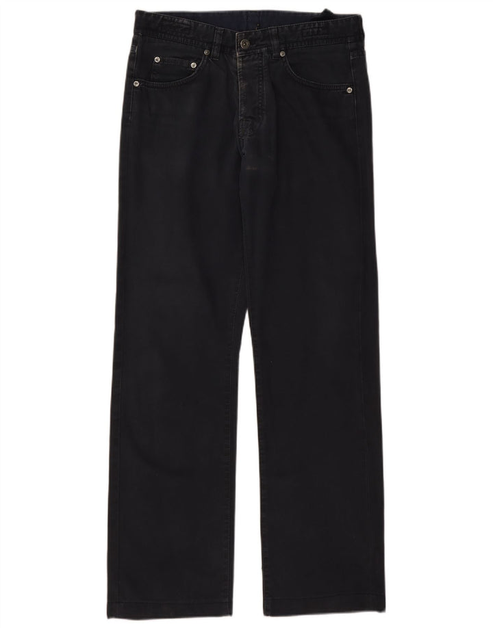 Męskie proste dżinsy Massimo Dutti EU 40 Medium W31 L30 Granatowa bawełna