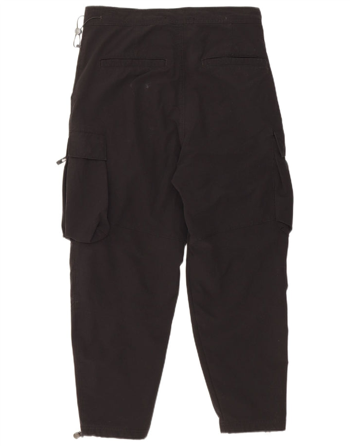 Męskie spodnie cargo Zara Crop, średnie W32 L24, czarne