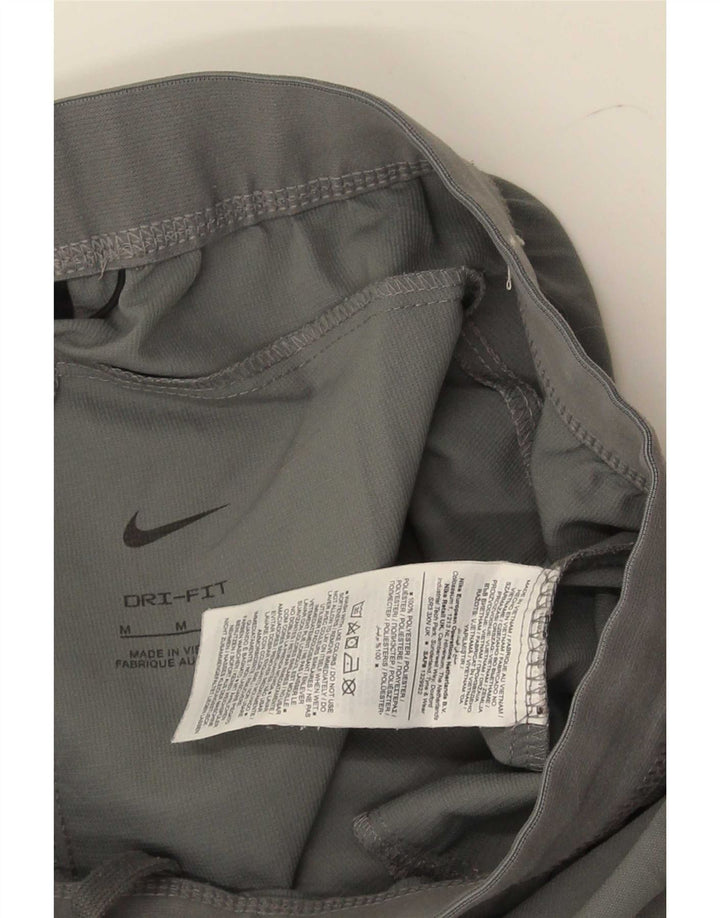 Męskie spodnie dresowe Nike Dri Fit, średnioszary, poliestrowy