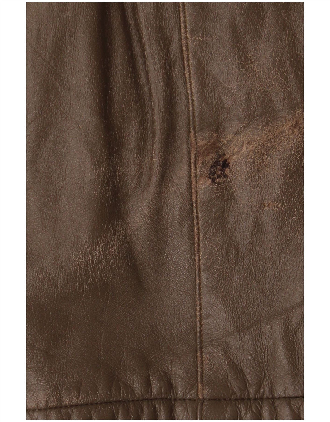 Vintage męska kurtka skórzana IT 52 XL brązowa skóra
