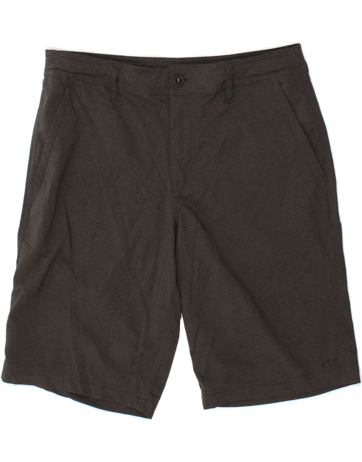 O'NEILL Mens Chino Trousers W32 Medium Black Striped Vintage O'Neill and Second-Hand O'Neill from Messina Hembry 