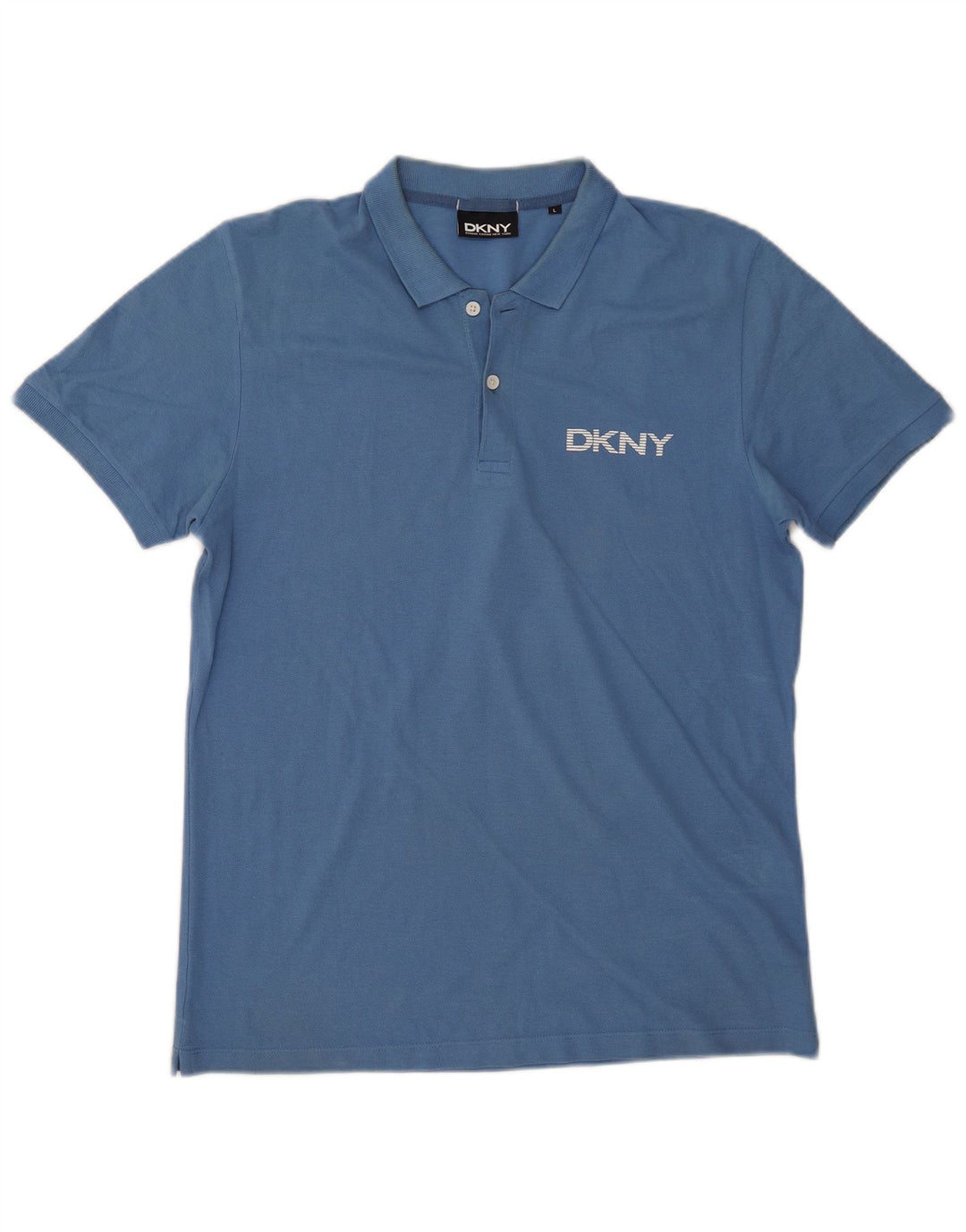 Męska koszulka polo Dkny, duża niebieska