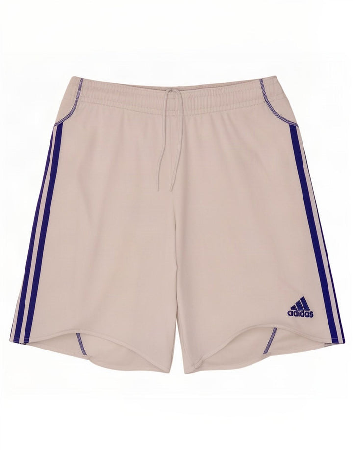 Męskie spodenki sportowe Adidas Clima 365, średni biały poliester