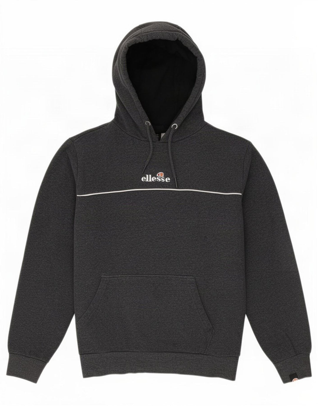 Damski sweter z kapturem Ellesse, średnioszary, bawełniany