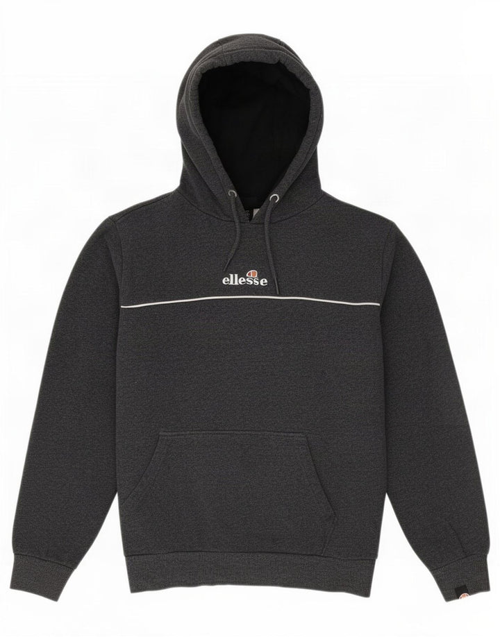 Damski sweter z kapturem Ellesse, średnioszary, bawełniany