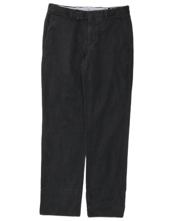 Męskie proste spodnie chino Polo Ralph Lauren W30 L30 Granatowa bawełna