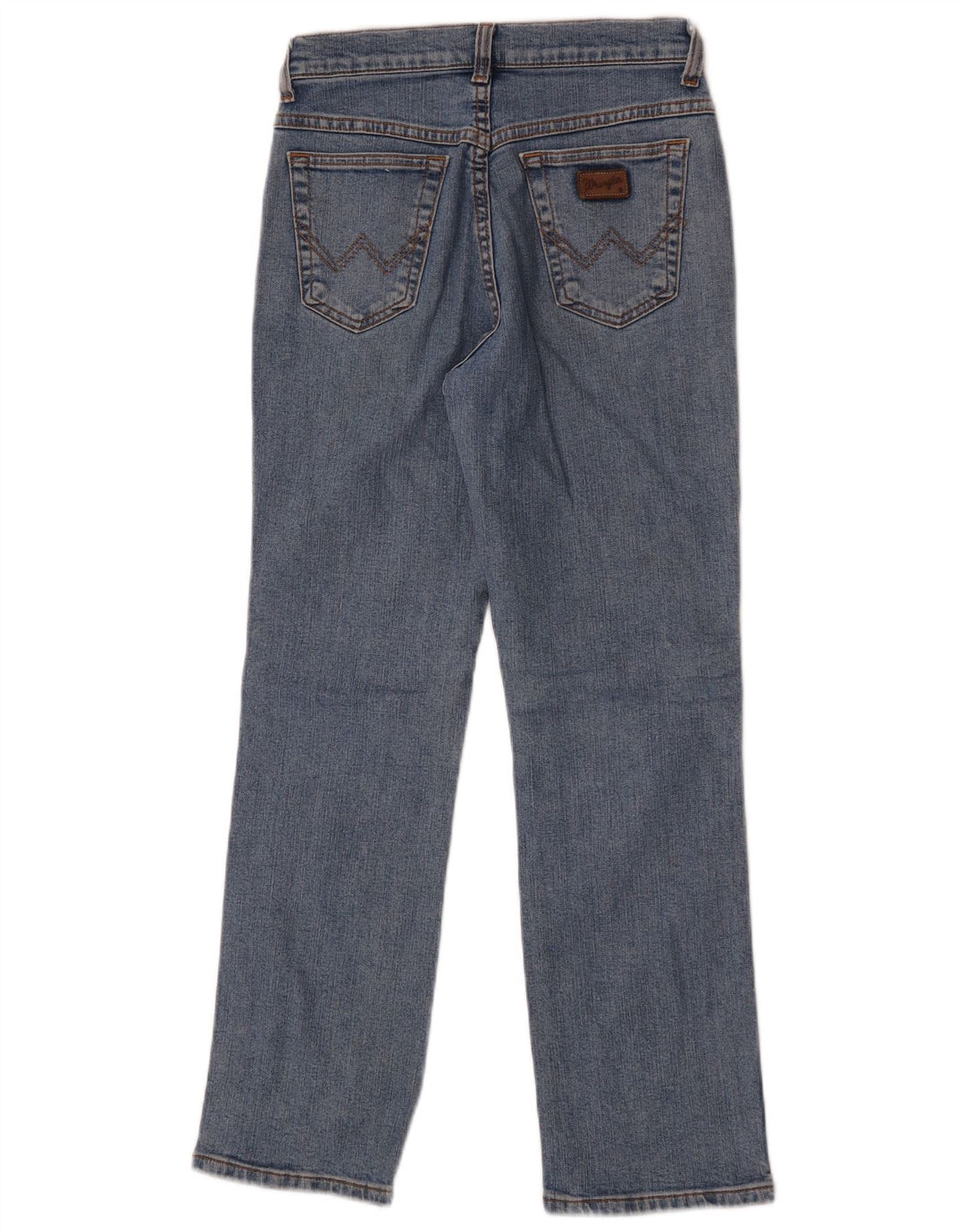 Damskie proste dżinsy Wrangler US 10 Medium W28 L28 Niebieskie bawełniane
