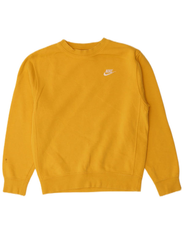 Męska bluza NIKE Sweter XS Żółta, bawełniana