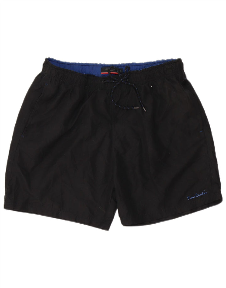 Męskie spodenki kąpielowe Pierre Cardin XL, czarny poliester