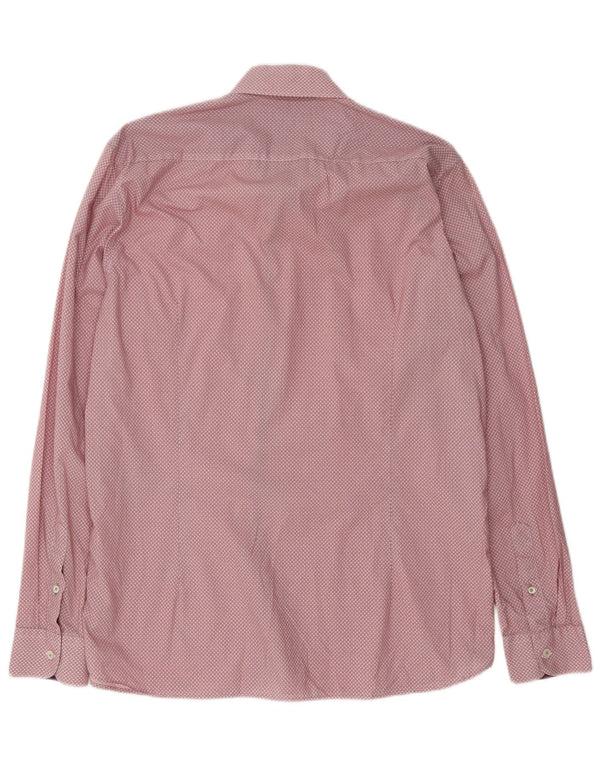 Koszula męska Ted Baker, rozmiar 5 XL, czerwona, bawełniana w kwiaty