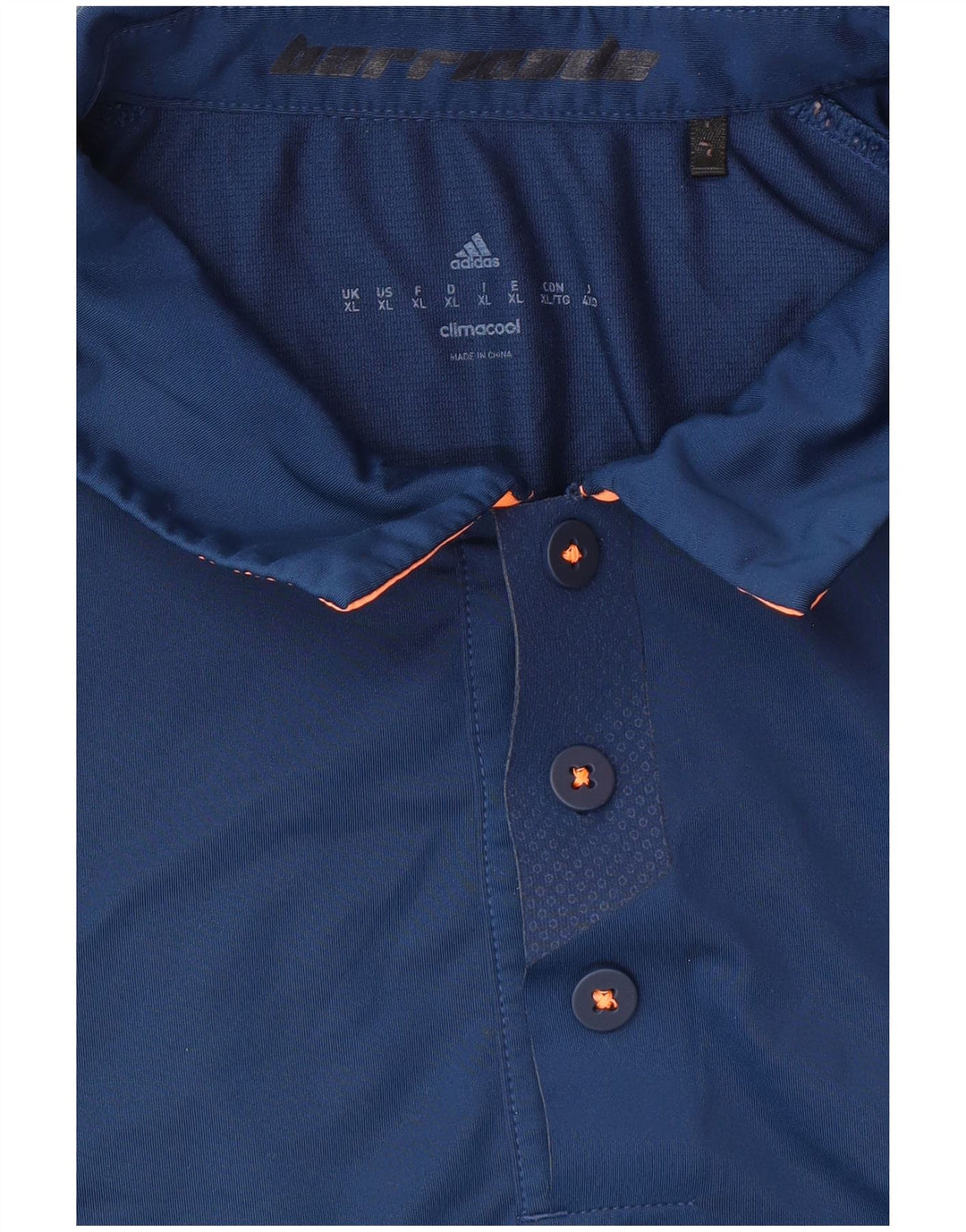 Męska koszulka polo ADIDAS Climacool XL, niebieska