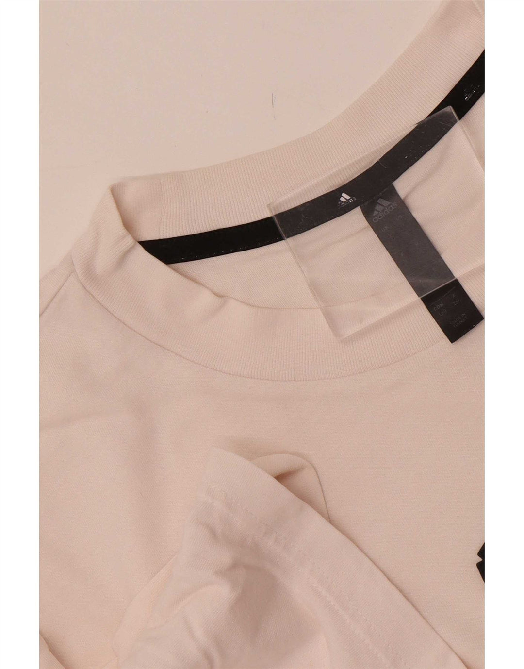 Adidas Męski T-shirt Top Duży Biały