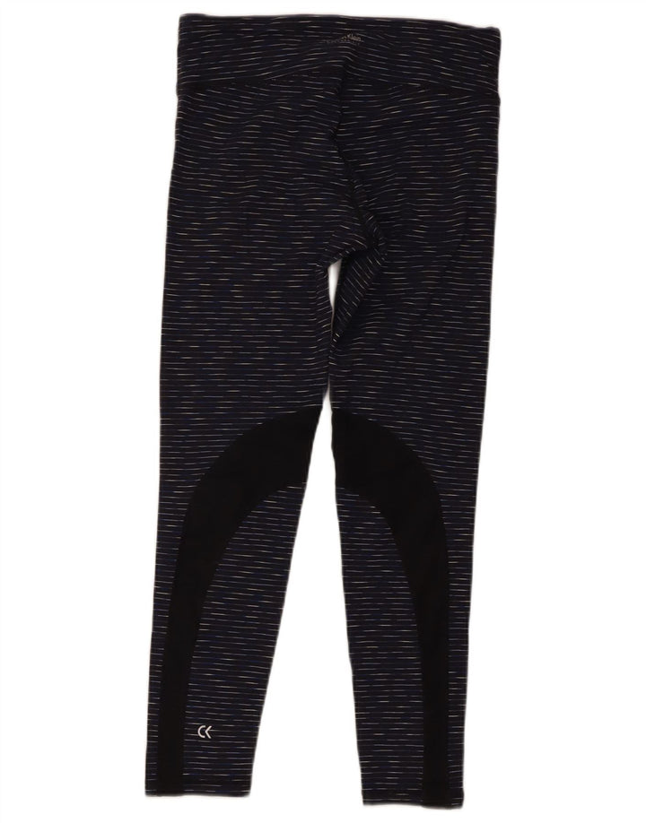 Legginsy damskie Calvin Klein UK 14 Średni granatowy nakrapiany