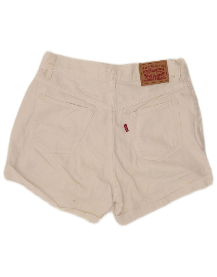 Damskie spodenki jeansowe Levi's W27 Small White