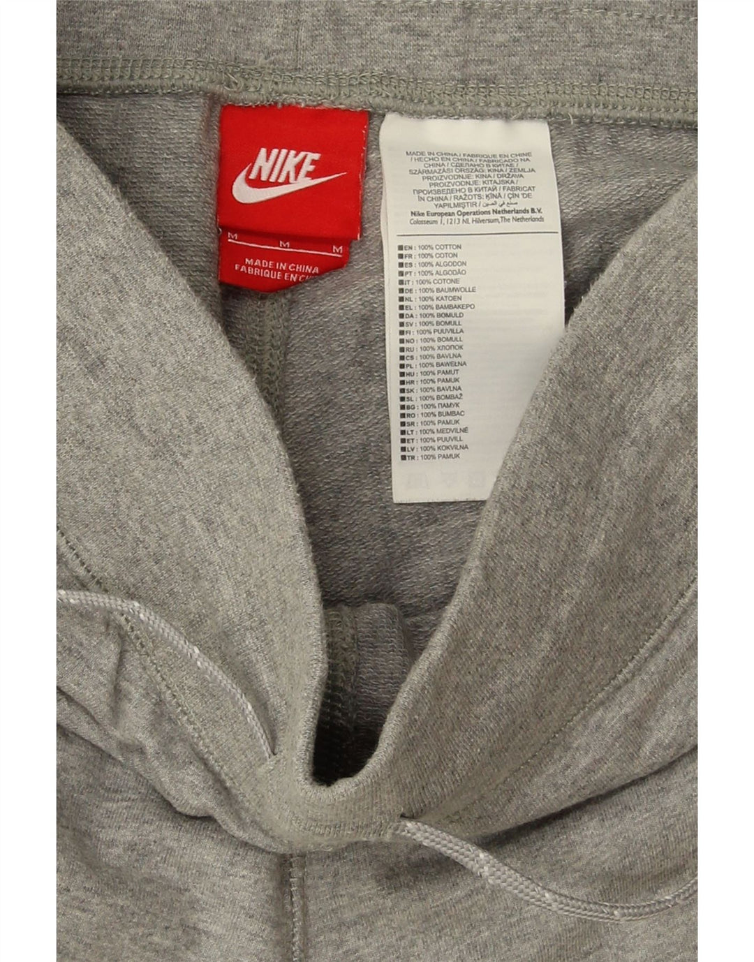 Damskie spodnie dresowe Nike Joggers UK 12 Średnioszare, bawełniane