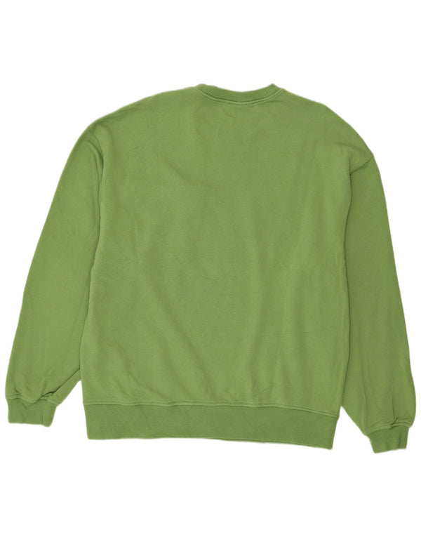 Męski sweter Zara XL, zielony, bawełniany