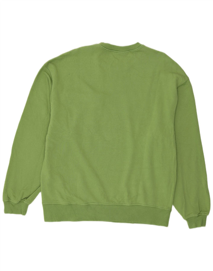 Męski sweter Zara XL, zielony, bawełniany