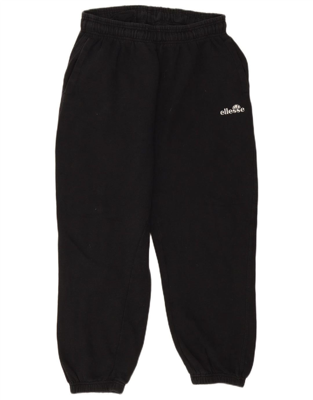 Męskie spodnie dresowe Ellesse Joggers, duże, czarne, bawełniane