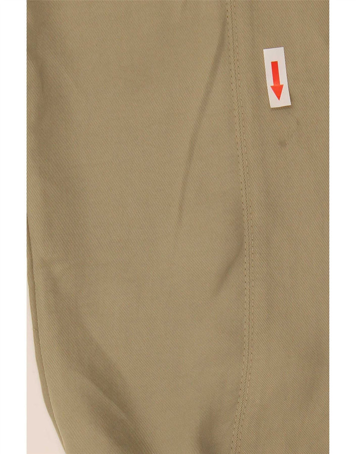 Damskie spodnie joggery Zara, średnie, W28 L26, khaki, poliester