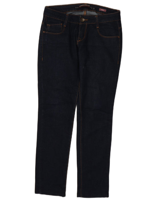 Zara Womens Skinny Jeans EU 36 XS W26 L29 Navy Blue Cotton
