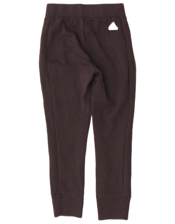 Damskie spodnie dresowe Adidas Joggers UK 4/6 XS Czarna bawełna