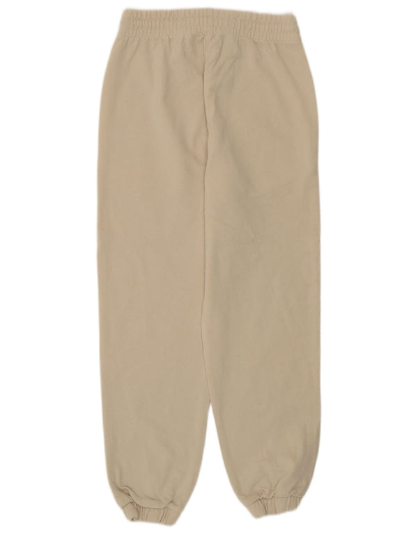 Damskie spodnie dresowe Calvin Klein Joggers UK 6 XS Beżowa bawełna