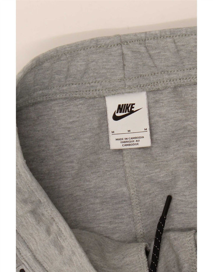Męskie spodnie dresowe Nike Joggers Średnioszary, bawełniany nakrapiany