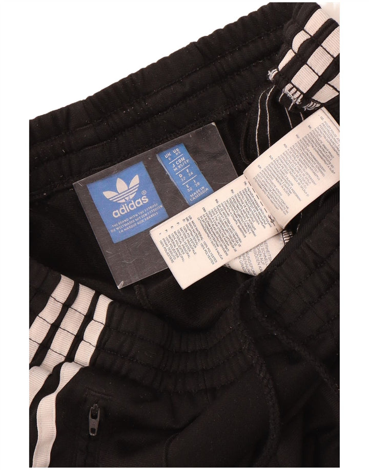 Damskie spodnie dresowe ADIDAS UK 6 XS, czarny poliester