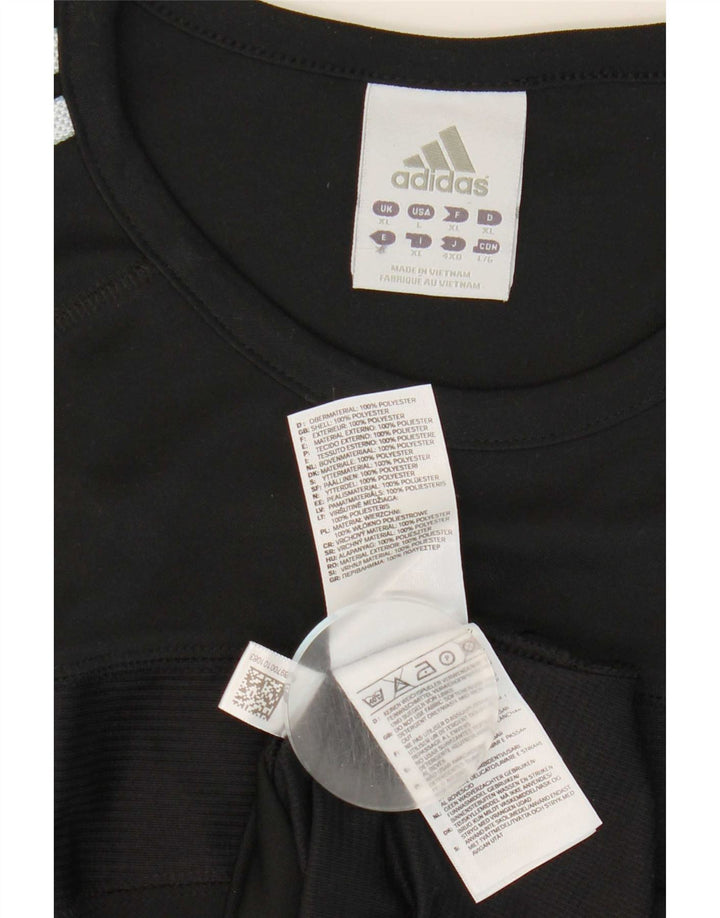 Adidas Męska kamizelka Climacool Top XL Czarny Poliester