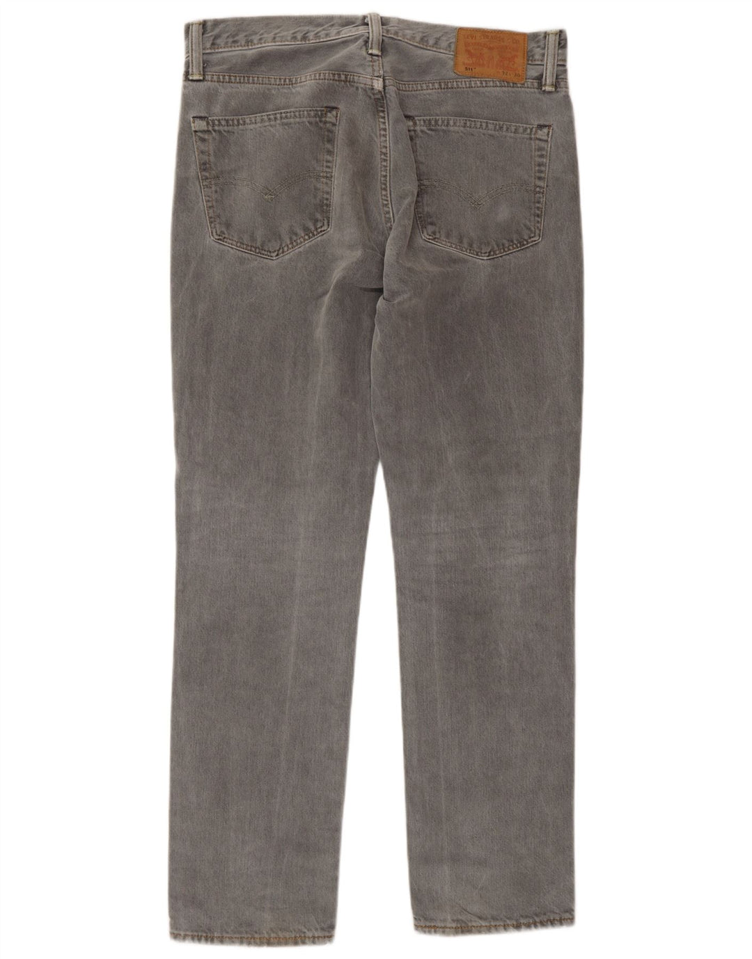 Męskie jeansy Levi's 511 Slim Tapered W32 L30 Szara bawełna