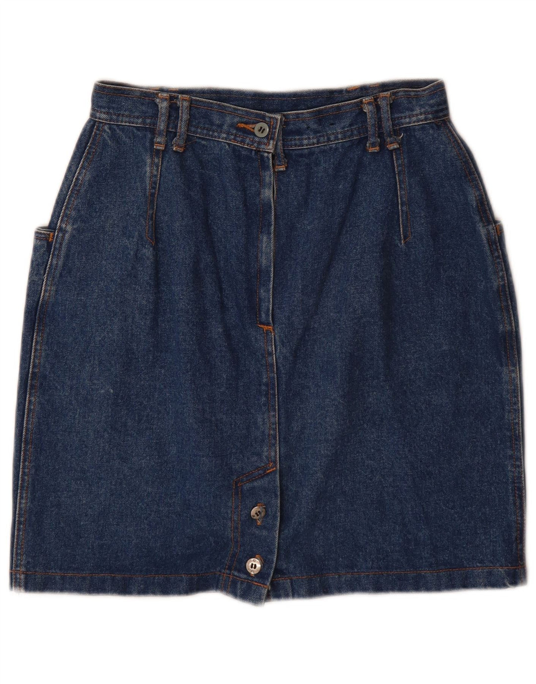 Damska spódnica jeansowa French Connection W26 Small Blue