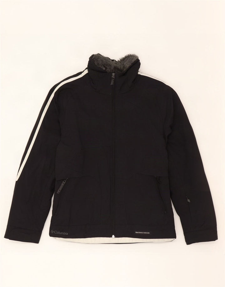 Damska kurtka narciarska Columbia UK 14 Średni czarny nylon