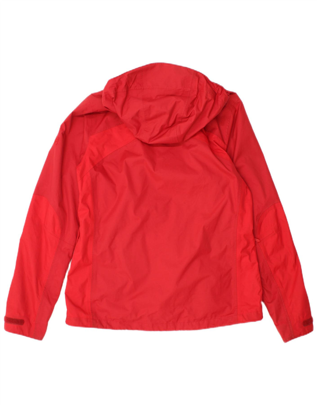 Damska kurtka przeciwdeszczowa z kapturem JACK WOLFSKIN UK 8/10, mała, czerwona poliamid