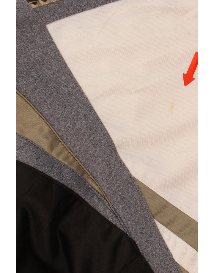 DIADORA Womens Tracksuit Top Jacket UK 38 Medium Black Colourblock Vintage Diadora and Second-Hand Diadora from Messina Hembry 
