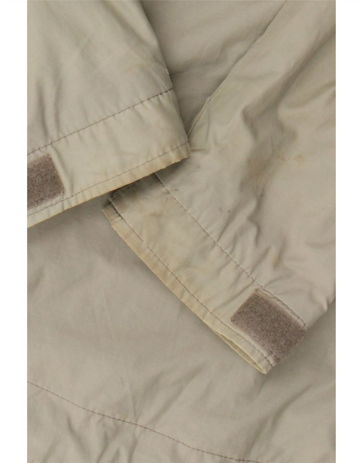 Męska kurtka przeciwdeszczowa z kapturem Lyle & Scott UK 36 Small Beige Nylon