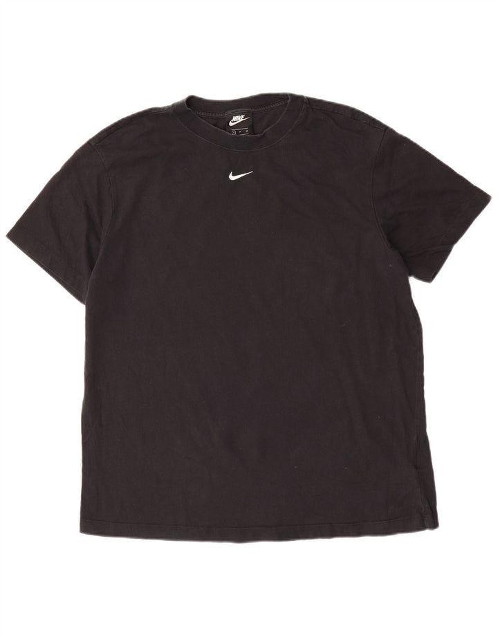 T-shirt męski Nike, mały, czarny, bawełniany