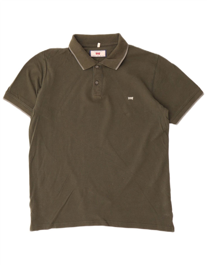 Męska koszulka polo Carrera, duża, bawełniana khaki