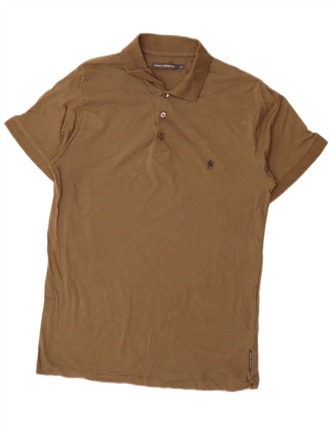 Męska koszulka polo French Connection, średnia, bawełniana khaki