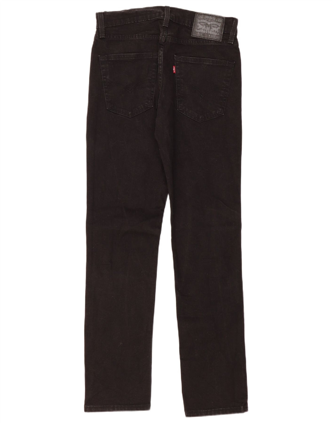 Męskie jeansy Levi's 511 Slim W30 L32 Czarna bawełna