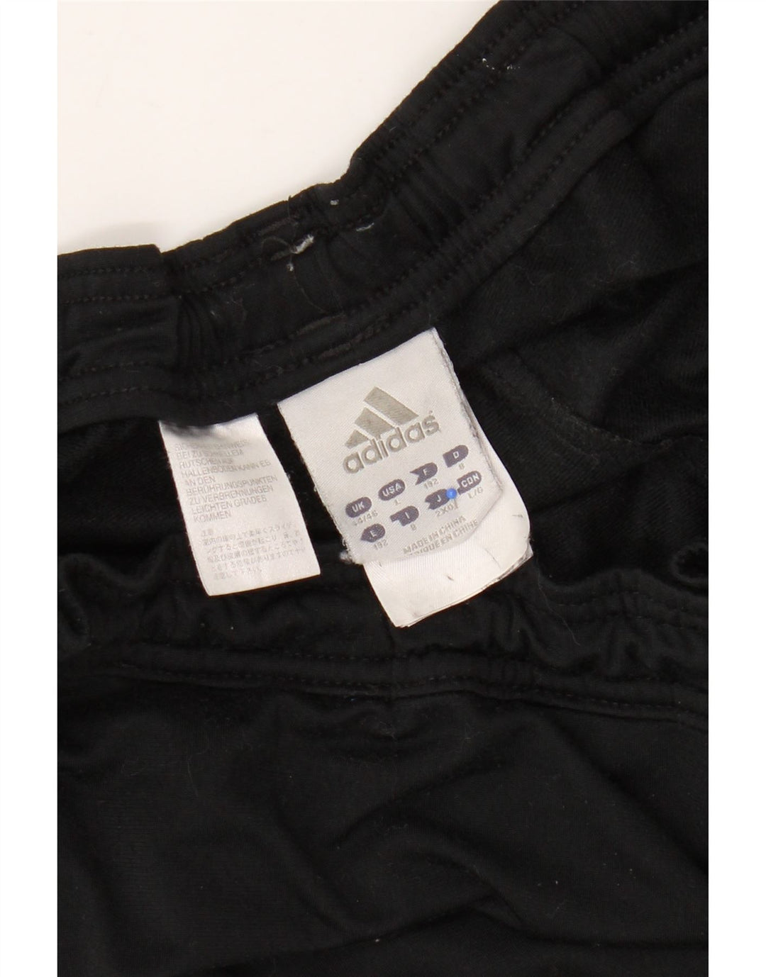 Męskie spodnie dresowe ADIDAS Joggers UK 44/46, duży czarny poliester