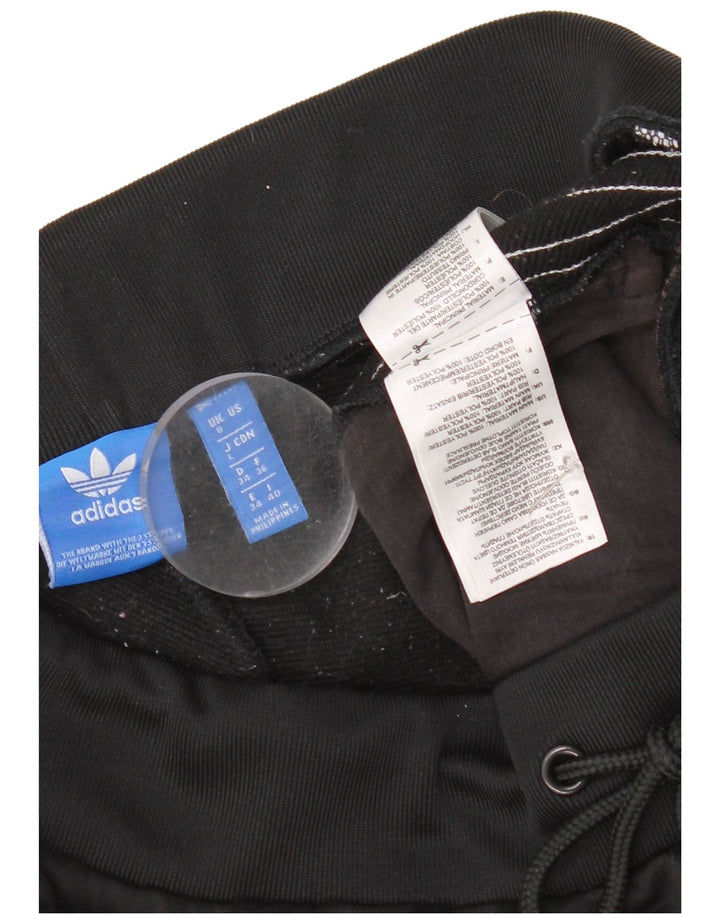 Damskie spodnie dresowe Adidas Joggers UK 8 Mały czarny poliester