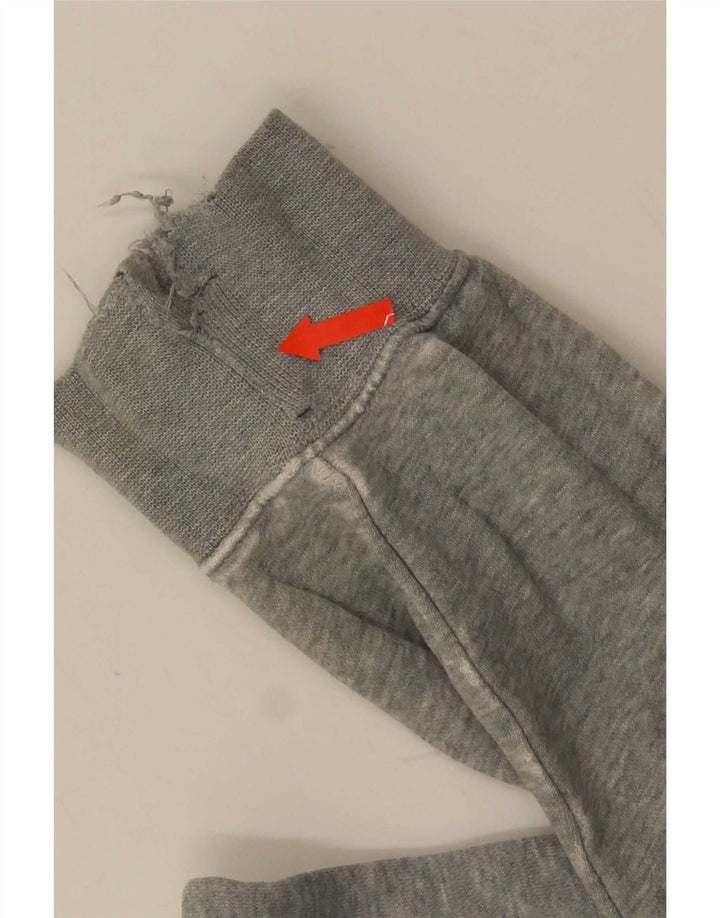 Męska bluza dresowa Nike, średnia, szara, bawełniana nakrapiana